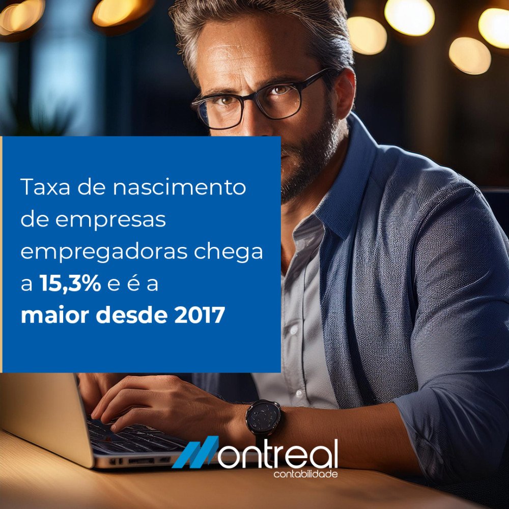 Taxa de nascimento de empresas empregadoras chega a 15,3% e é a maior desde 2017