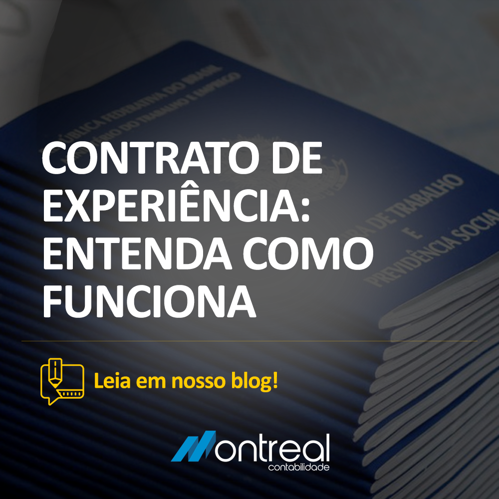 Contrato de Experiência: entenda como funciona esse tipo de contrato de acordo com a lei